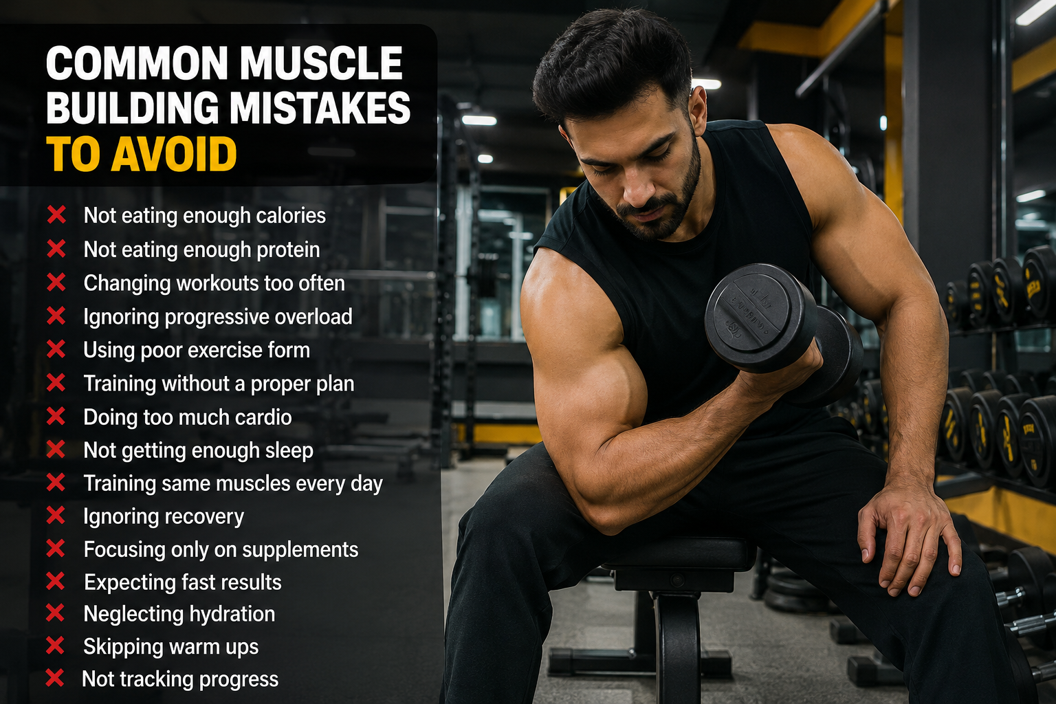 Common Muscle Building Mistakes to Avoid