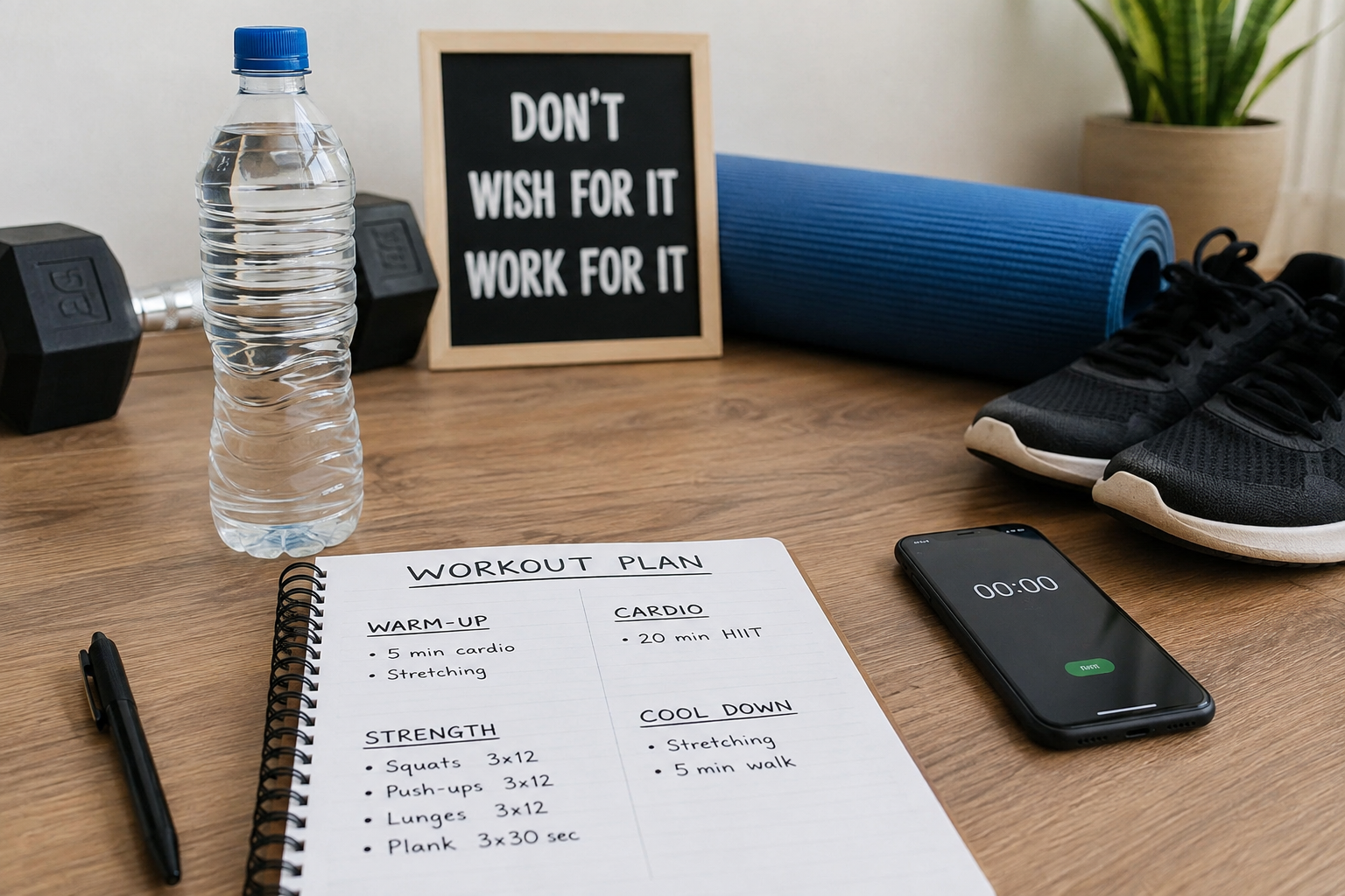How to Build a Consistent Workout Routine