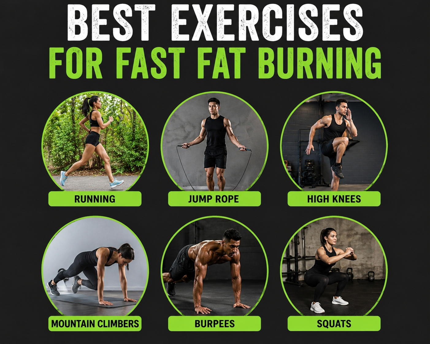 Best Exercises for Fast Fat Burning